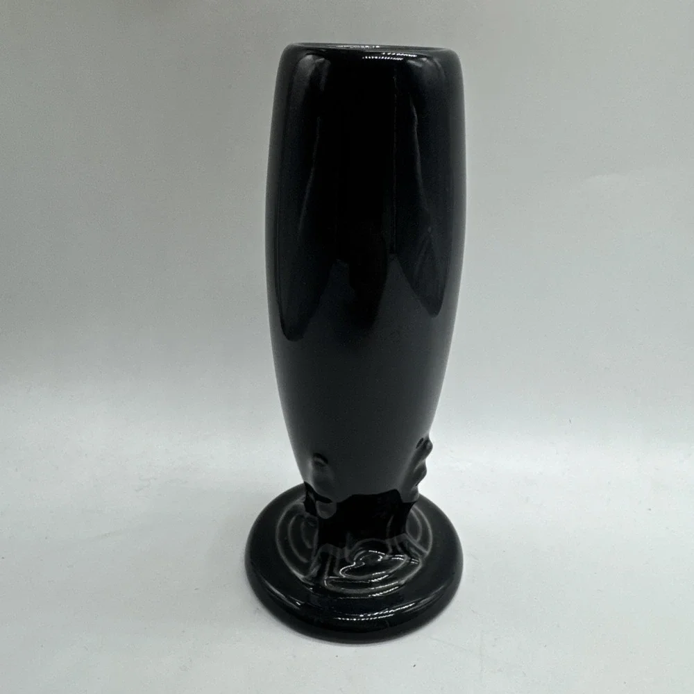Fiesta Bud Vase Slate Gray Retired Ceramic 6 Inch Flower Vase